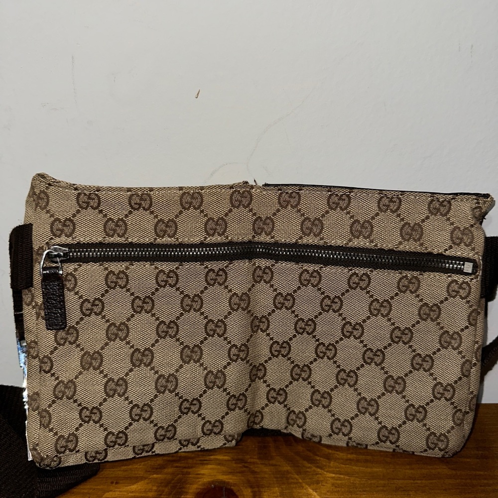 Gucci brown monogram waist fanny pack - Picture 2 of 11
